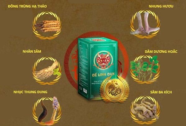 Thành phần của Đế Linh Đan