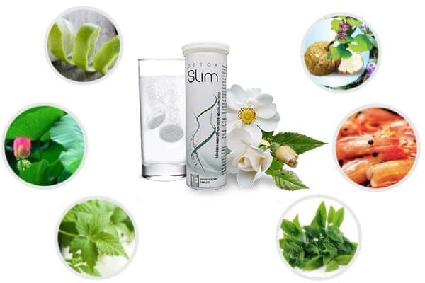 thành phần viên sủi detox slim