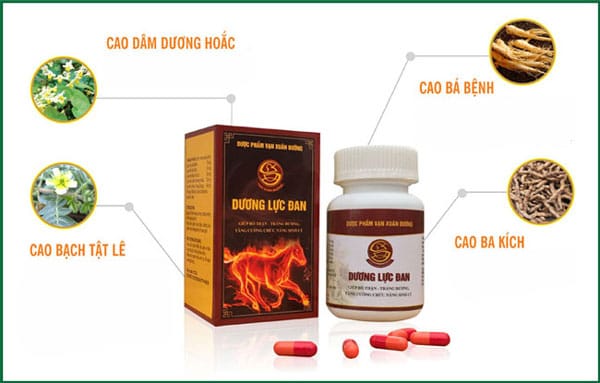 Thành phần của Dương Lực Đan