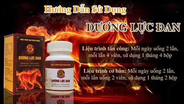 Hướng dẫn sử dụng Dương Lực Đan