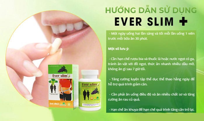 hướng dẫn sử dụng ever slim+