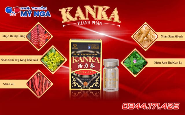 thành phần có trong sản phẩm kanka
