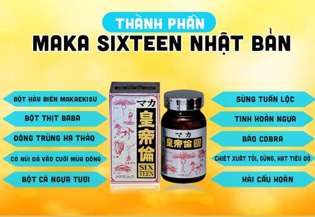 thành phần Maka Sixteen