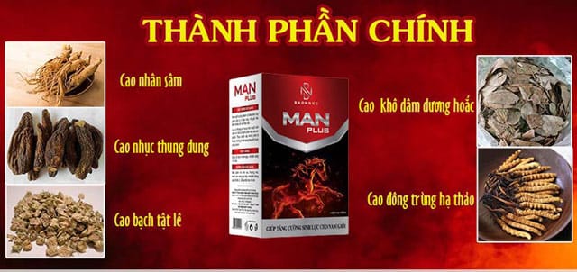 thành phần man plus
