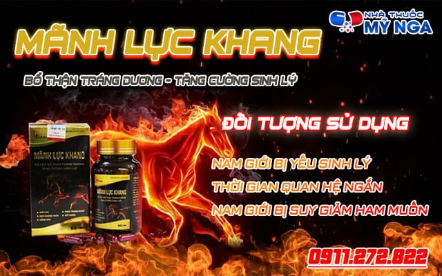 đối tượng sử dụng mãnh lực khang