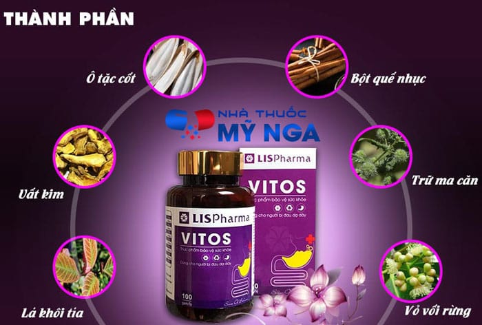 viên dạ dày vitos