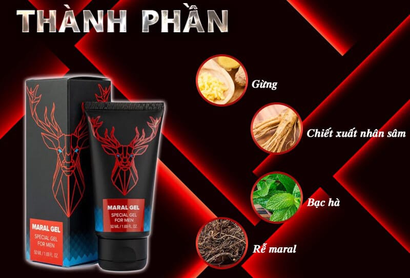 thành phần maral gel