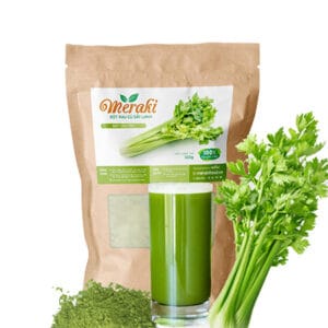 Combo 8 túi bột cần tây Meraki sây lạnh nguyên chất