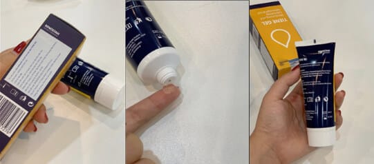 cách dùng Tiene Gel