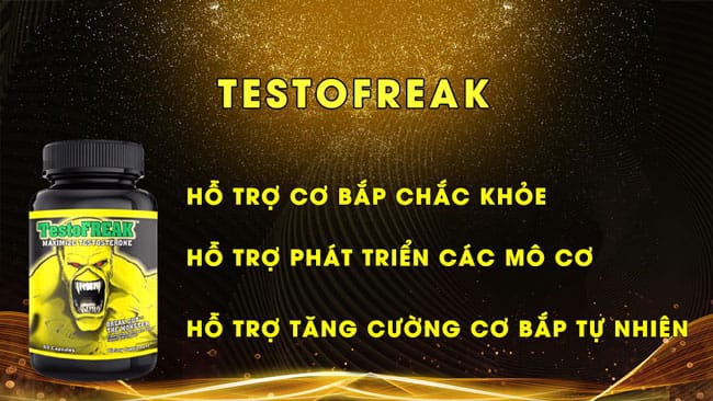 Công dụng Testofreak