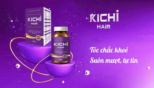 viên uống chăm sóc tóc chắc khoẻ kichi hair