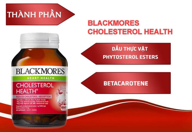 Thành phần Blackmores Cholesterol Health