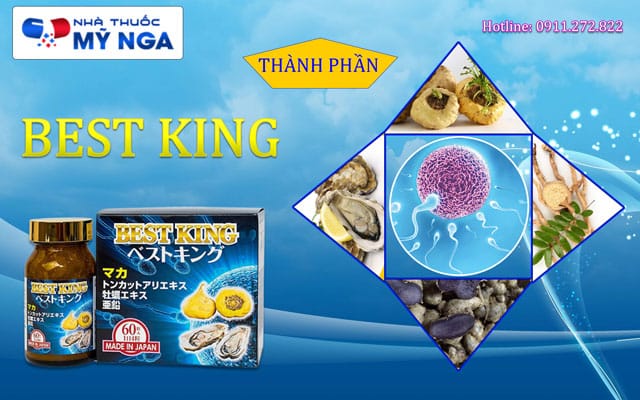 thành phần của sản phẩm BEST KING