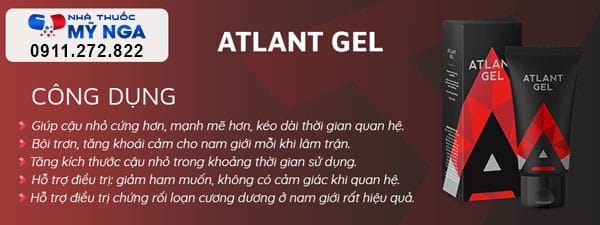 công dụng atlant gel
