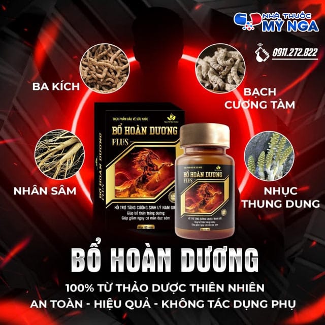 Thành phần của Bổ Hoàn Dương Plus