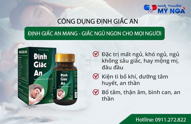 Công dụng định giấc an