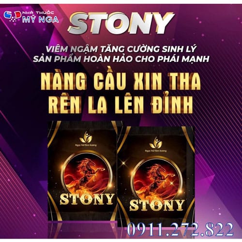 kẹo ngậm đổi gió stony
