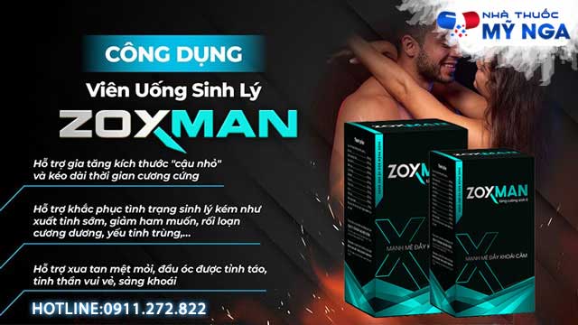 công dụng của Zoxman