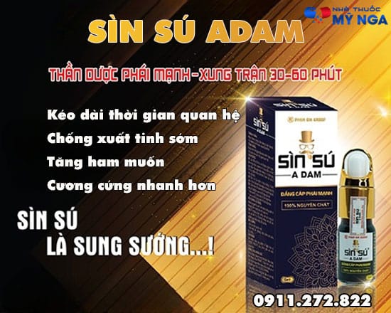 công dụng sìn sú adam