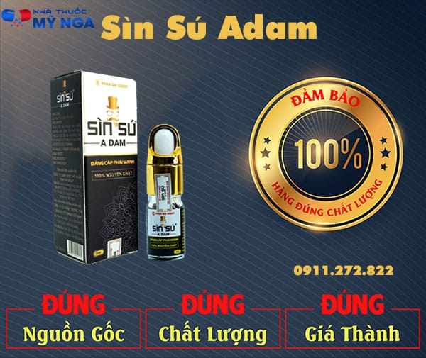 uy tín của sản phẩm sìn sú adam