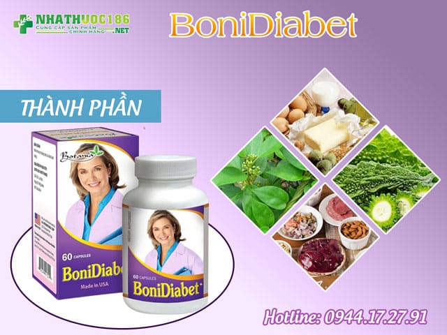 Thành phần Bonidiabet