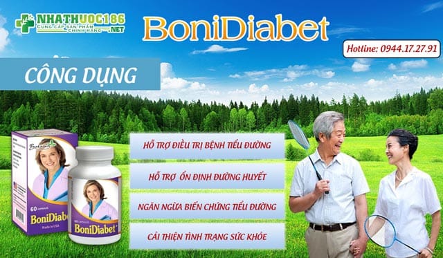 Công dụng của Bonidiabet