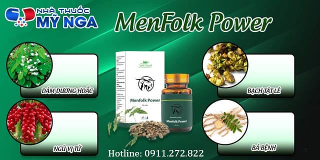 Thành phần của Menfolk Power