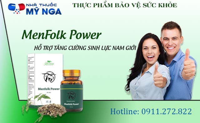 Giới thiệu sản phẩm Menfolk Power