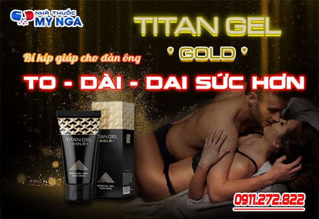 giới thiệu sản phẩm titan gel gold