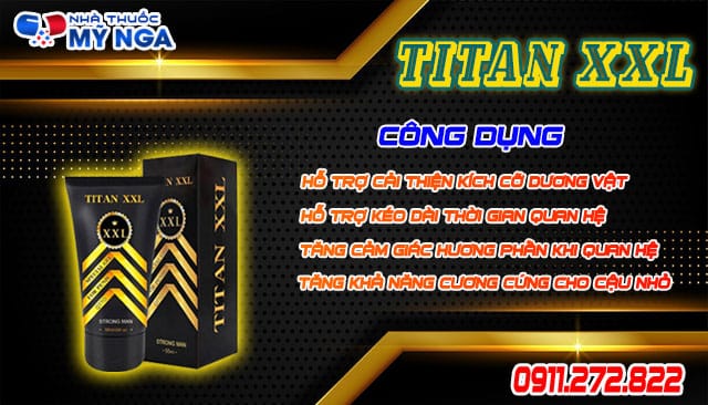 công dụng titan xxl