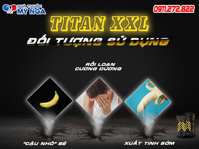 đối tượng sử dụng titan xxl