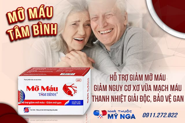 Mỡ máu Tâm Bình công dụng