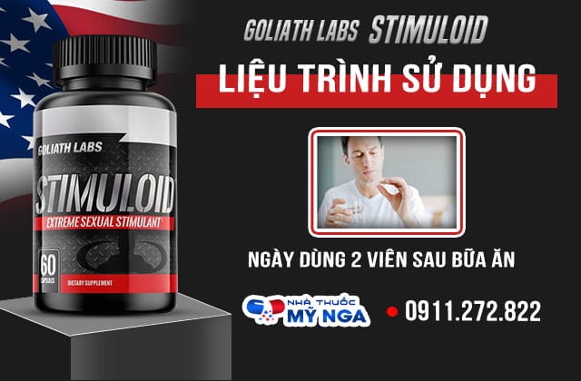Cách dùng và liều dùng sản phẩm Stimuloid