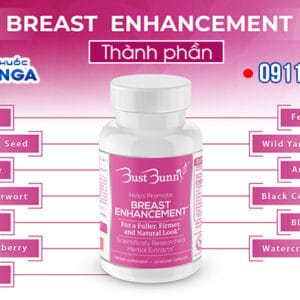 Thành phần trong viên uống nở ngực Breast Enhancement
