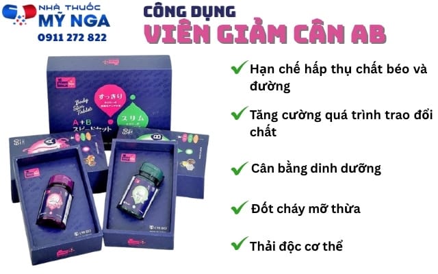 Viên uống giảm cân AB