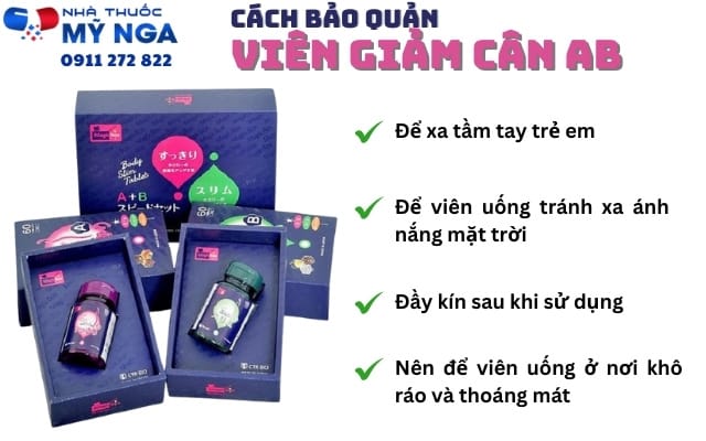 Viên uống giảm cân AB