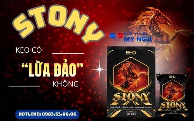 Nhận Biết Sản Phẩm Kẹo Stony