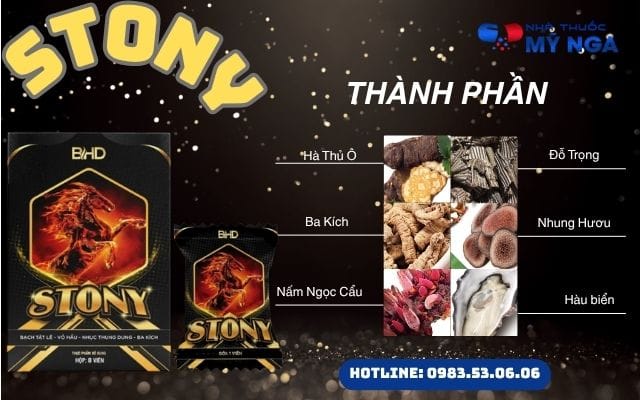 Công Dụng Nổi Bật của Kẹo Stony 