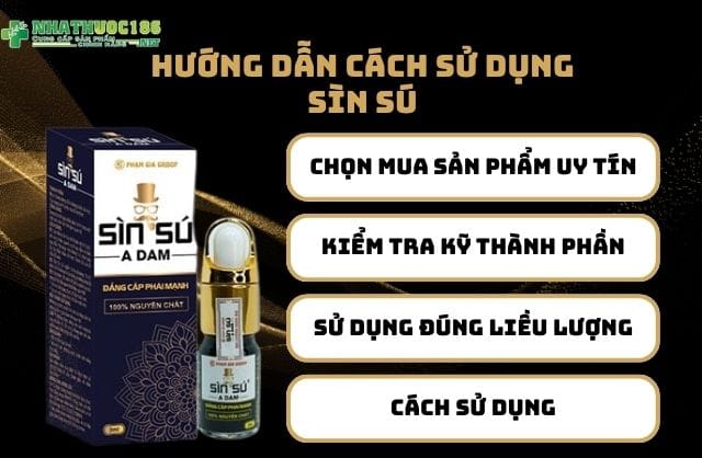 cách dùng sìn sú