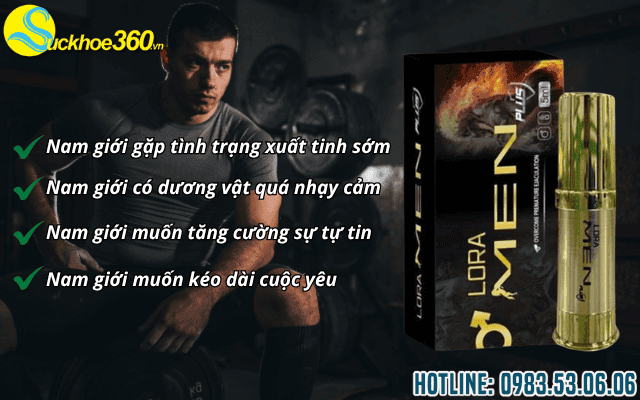 Đối tượng sử dụng sản phẩm Lora Men