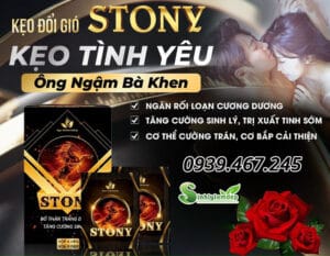 kẹo tình yêu stony