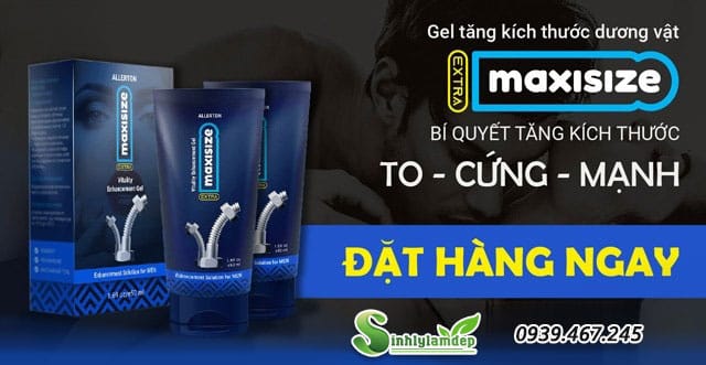 gel Maxisize chính hãng