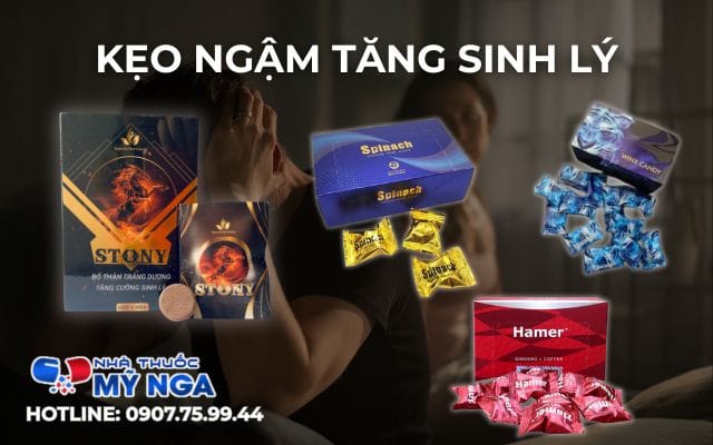 Các loại kẹo ngậm tăng sinh lý trên thị trường