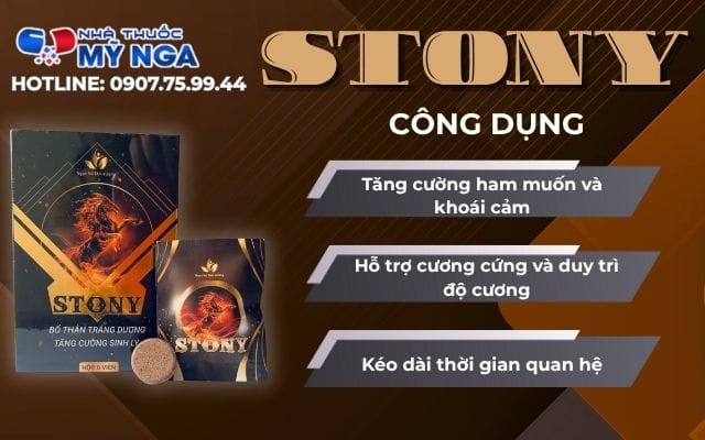 công dụng kẹo stony